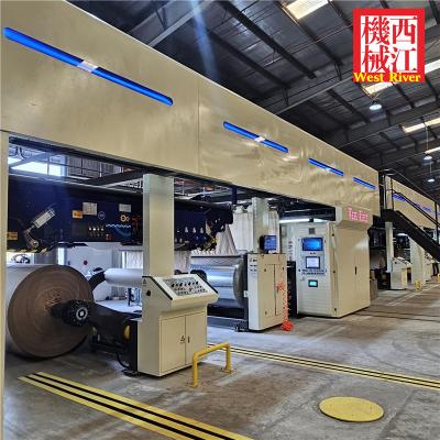 China Encoladora de papel auto | Máquina que empalma de papel acanalada de la velocidad, 150-350m/min en venta