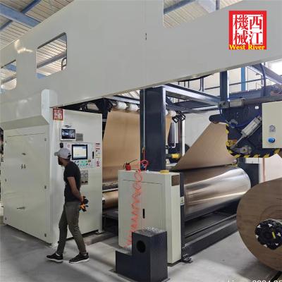 China Cassette Type Single Facer C flute | Corrugated Cardboard Making | 2Ply Corrugator Packaging Manufacturer for sale