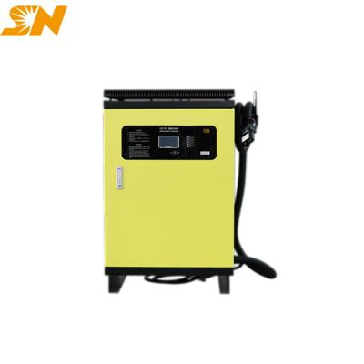 China Shineng CZC7SI 54.75V lithium battery charger 100 amp industrial lithium li ion battery charger for forklift pallet golf cart truck for sale