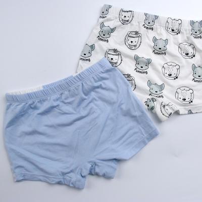 China Lovely Printing Boys Panties Breathable Modal Super Soft Allergies Custom Kids Children Underwear for sale