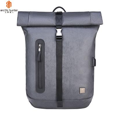 China With USB Hunter Big Capacity Business Travel Cute Arctic Backpack With USB Port School Waterproof Durable Rolling Backpack for sale