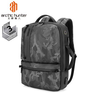 China 2020 Arctic Hunter Hot Selling Mochilas Trending Theft Backpack Custom Clear Waterproof Smart School Anti Theft Wholesale Usb Anti Theft for sale