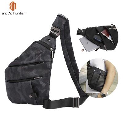 China New Arctic Fashion Polyester Hunter Male Cross - Body Chain Messenger Bag Waterproof Leisure Man Waist Sling Bags for sale