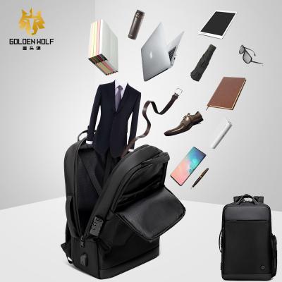 China With USB 2020 Wholesale Anti Theft Laptop Mochila De Hombre Waterproof Backpack With Lock For Men Bag Dos Mochilas Antirrobo for sale