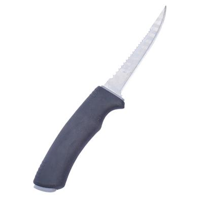 China New Product Stainless Steel PP+TPR Handle Fishing Knife 4