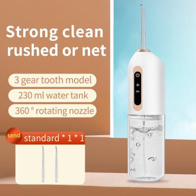 China Outdoor High Quality Promotional Portable Dental Flosser System Water Tooth Ultrasonic Electric Irrigator Cleaner en venta