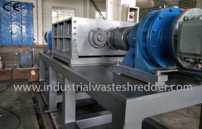 China Scrap Double Shaft Shredder Machine , Industrial Plastic Shredder Machine for sale