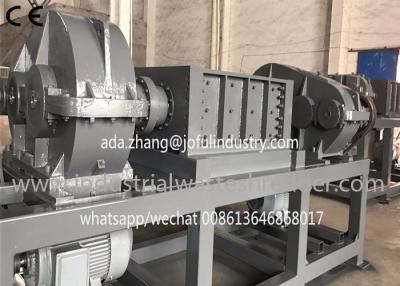 China Industrial Double Shaft Shredder Machine For Waste Mattress / Rubber Foam for sale