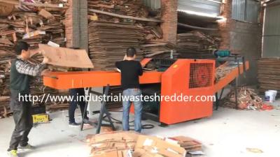 China Cuchillas rotatorias de Papercard del pedazo de la máquina industrial de la trituradora para el destrozo grueso en venta