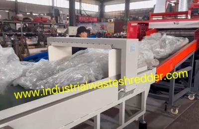 China 2400F  PE PP PET Plastic Film Shredder, High Efficiency Agro Film Shredder Machine 1000-2000KG Per Hour, Shredding Machine With Metal Detector for Farm film Easy Feeding,Waste PP Raffia  Chopper for sale