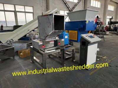 China Industrial Stainless Steel Coca Cola Plastic Bottles Shredder, OEM Customized Stainless Steel Shredder Fabrication for sale