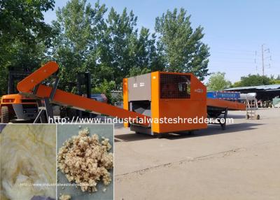 China Rock Wool Foam Cutting Machine Glass Wool Foam Sponge EVA / EPS / EVE / XPS Shredder for sale