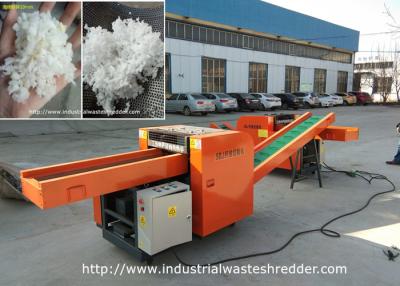 China High Density Elastic Sponge Waste Shredder Machine PU Sponge Memory Sponge Cutter for sale