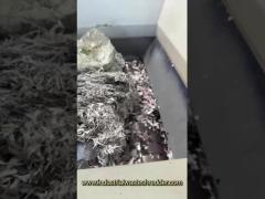 1200 Shredded aluminum plastic film scraps