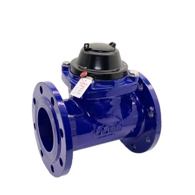 China Factory price Woltman detachable dry dial flange DN80 cast iron/stainless steel 3 inch water flow woltman meter detachable mechanical water meter for sale