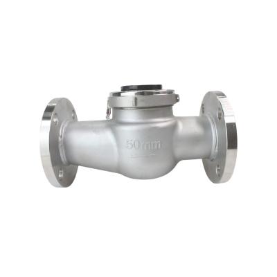 China High Performance Factory Price Stainless Steel Water Meter Class B DN50 Wheel Sliver Woltman Water Meter Flow Meter for sale