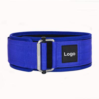 China Customized Wholesale Multicolor Back Support Waist Self Locking Weight Lifting Belt Weight Lifting Support Belt for sale