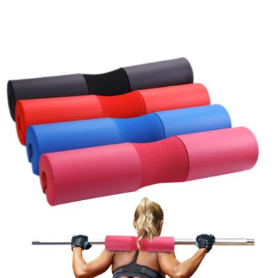 China Custom Barbell Weightlifting Fitness Shoulder Pad Rose Durable Wholesale Foam Protector for sale