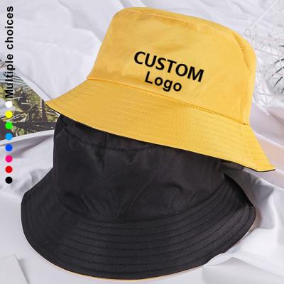 China High Quality Character Summer Embroidery Sunscreen Women Hat Fitted Excellent Quality White Logo Bucket Wholesale Brimless Custom Hat for sale