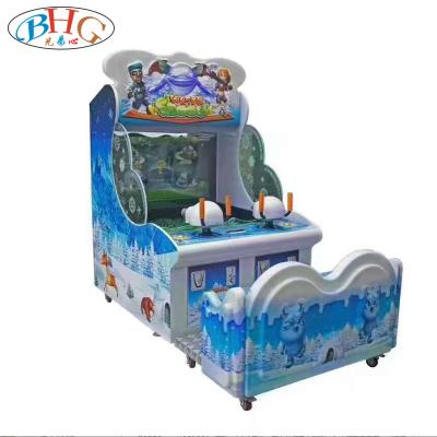 China Metal + Acrylic Metal + Acrylic Crazy Kids Sprinkle Children Arcade Game Machine Indoor Coin Operated Shooting for sale