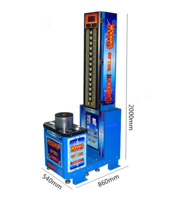 China amusement/theme park/amusement mall/theme park/mail king hammer hitting coin operated arcade boxing games machine redemption game machine for sale