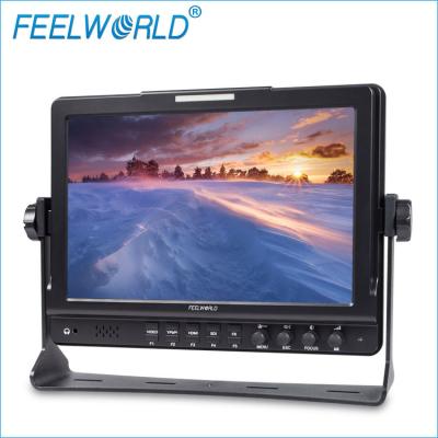 China FEELWORLD 10inch SDI Uncurved Emission Screen Peaking Focus Assist Monitor For GH4 for sale