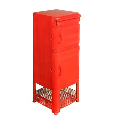 China Antirust Red Waterproof Red Metal Wall Mount Iron Drop Box Outdoor Letter Mailbox for sale