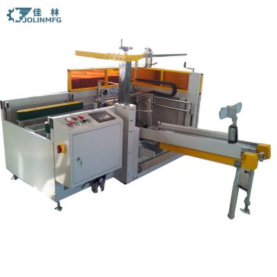 China Automatic Corrugated Case Box Making Machine Food Carton Machinery Box Erector Box Erector Cartoning Machine for sale