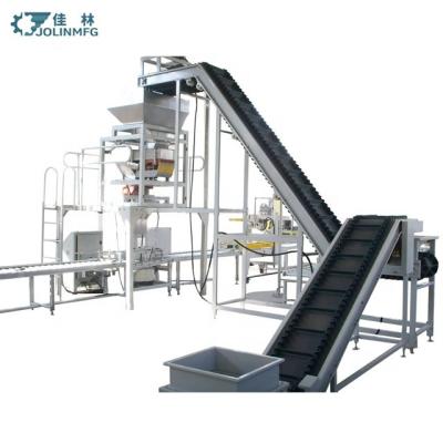 China JOLINMFG Oil Resistant Vegetables Fruit Inclined Feeding Type Climbing Inclined Lifting Food Conveyor Z Conveyor Belt for sale