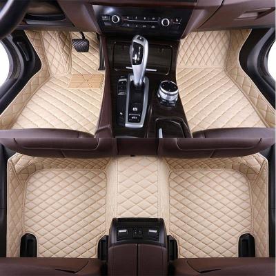 China Luxury High Quality Universal Car Mat / Car Floor Mat, 5 Pcs PVC Easy Clean Car Mat for sale