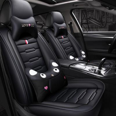 China The Seat protector and the seat cover luxury car decoration car interior accessories full set the leather seat cover for sale