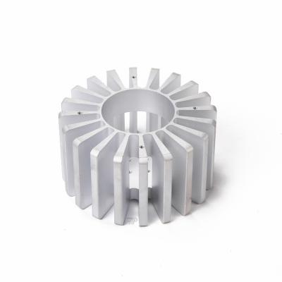 China Custom Aluminum Decorations Cooper Extrusion CNC Cut Heatsink for sale