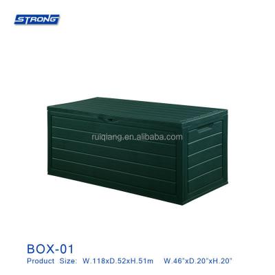 China Plastic Outdoor Deck Waterproof Patio Garden Storage Box BOX-01 for sale