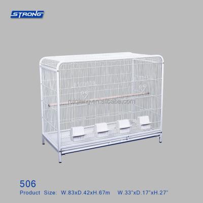 China Large Stainless Steel Flight Cage Viable Bird Cage For 506 Bird Cage for sale