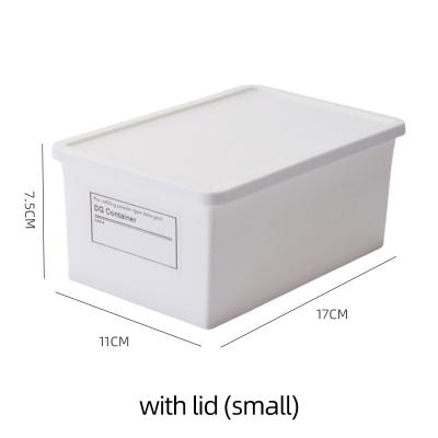 China Viable in the home high quality storage and organization storage box stock universal plastic storage box for sale