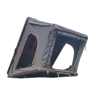 China Hot Selling Open Triangle Hard Shell Car Roof Top Tent Quick Opening Folding Suv Hardtop for sale