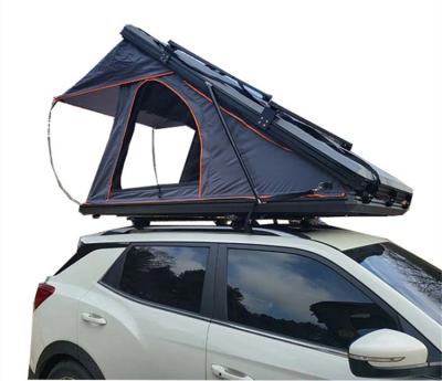 China Good quality quick opening top selling camping 2 person pick up triangle car roof top tent for sale