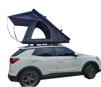 China Factory Custom High End Wild Uptop Campers Car Triangle Roof Quick Opening Land Top Tent for sale