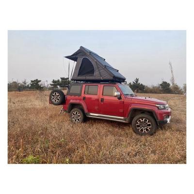 China Glamping Suv Fast Light Car Top Roof Top Block Triangle Tent Roof Top Person Opening 2 Person Tent for sale