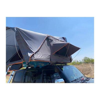 China Factory Supply Aluminum Winter Camping 3 Hard Opening People Shell Suv Roof Top Tent for sale