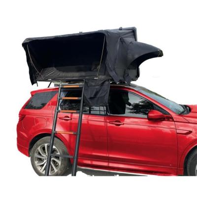 China Brand New Quick Land Wild Side Opening Roof Top Tent Aluminum Shell Roof Top Tent Car Aluminum Hard Awning for sale