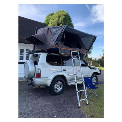 China Wholesale Quick Car Fast Outdoor Hard Aluminum Shell 4 Person ABS Shell 4 Person Camper Top Opening Tent for sale