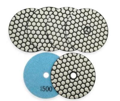 China For High Quality Stone Porcelian Glass Marble Diamond Polishing Pad Granite Ceramic Tile Outdoor Dry Polishing for sale