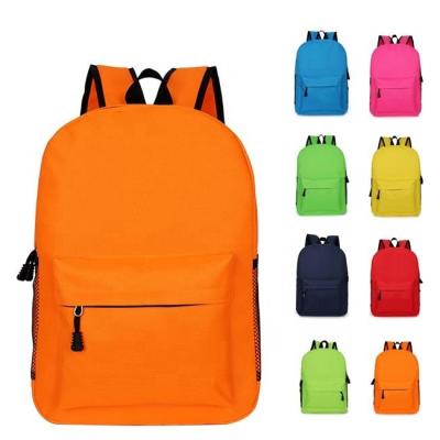 China 2022 Fashion Hot Sale Wholesale Colorful Logo Oxford Travel Business Girls Boys Laptop Bag Customized Children School Backpacks For Kids for sale