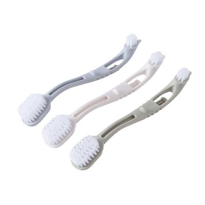 China Viable Multifunctional Shoes Sweep Random Sneaker Boot Brush Cleaner Household Strong Plastic Laundry Cleaning Accessories for sale