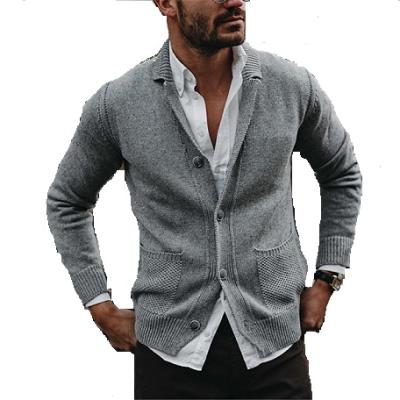 China 2021 Amazon New QUICK DRY commercial sheer simple fashion thin color men's knit long sleeve cardigan coat men for sale