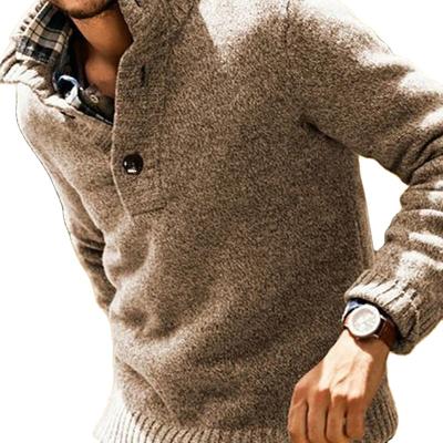 China 2021 New Explosive Men's Anti-pilling Lapel Pullover Trend Thin Casual Sweater for sale