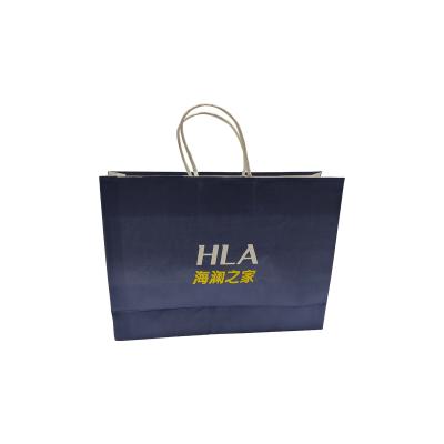 China Recycled Disposable Paper Cutting Materials Shopping Bag Clothes Paper Bag for sale