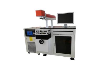 China 20w fiber laser marking machine for metal and non metal materials , 100X100mm 150X150mm Marking Area for sale