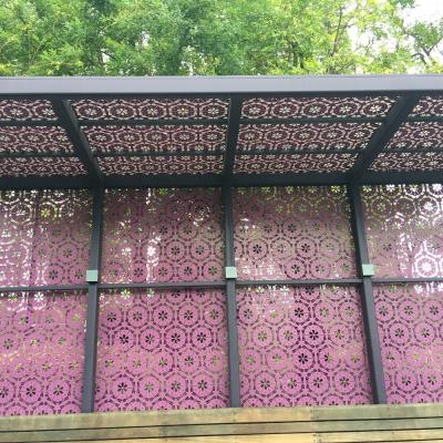 China Easily Assembled Exterior Metal Balcony Fence Panels & Screen Panels & Metal Sheet for sale